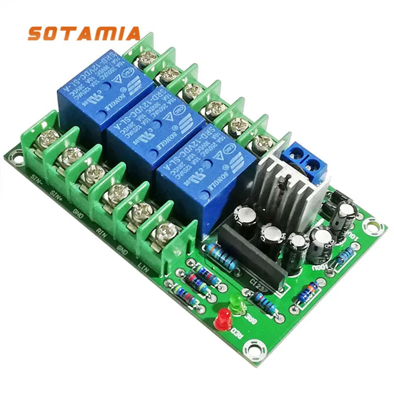 Home Cinema Installation - SOTAMIA 600W 2.1 Amplifier Speaker Protection