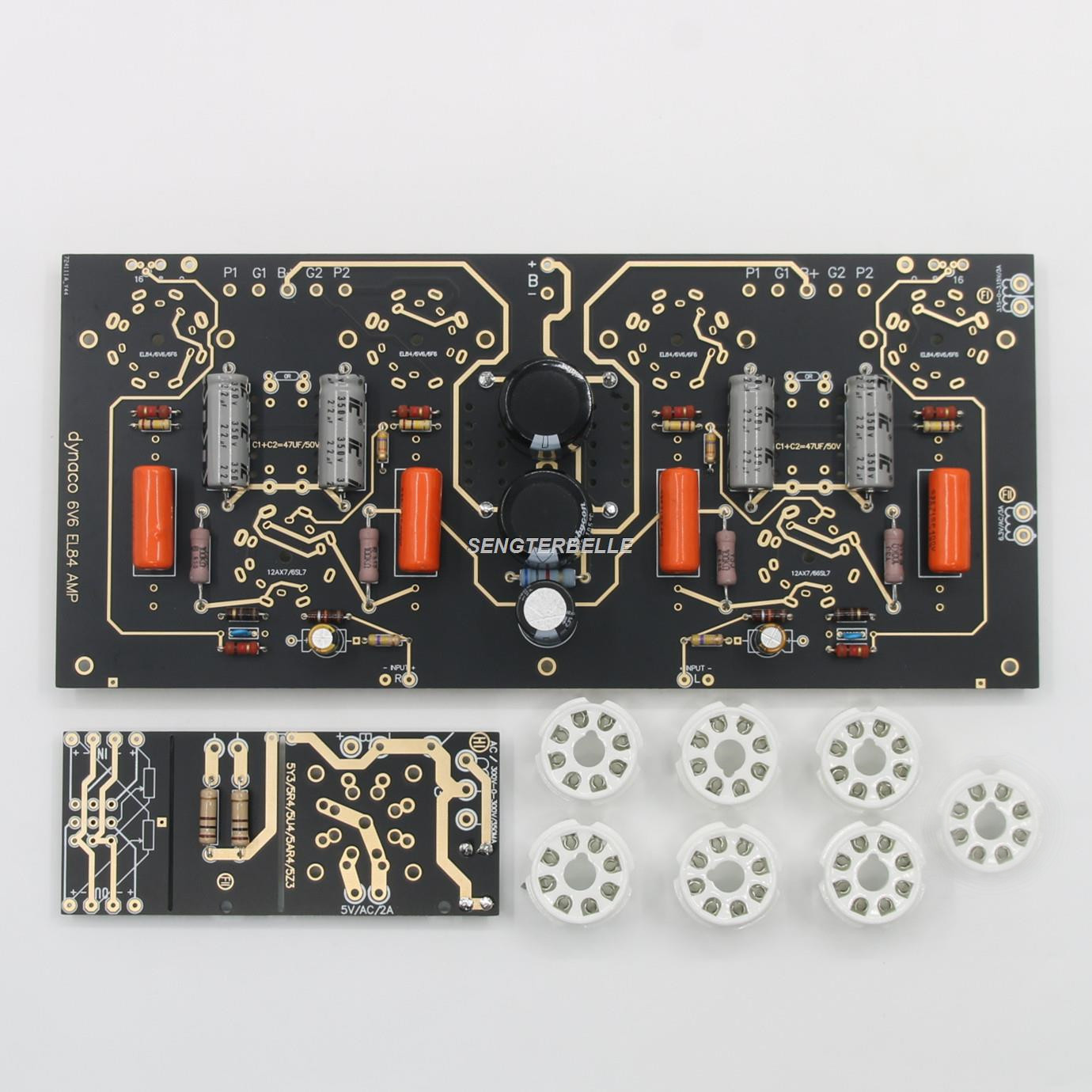 Home Cinema Hifi - HiFi 6V6+6SL7 Vacuum Tube Stereo Amplifier