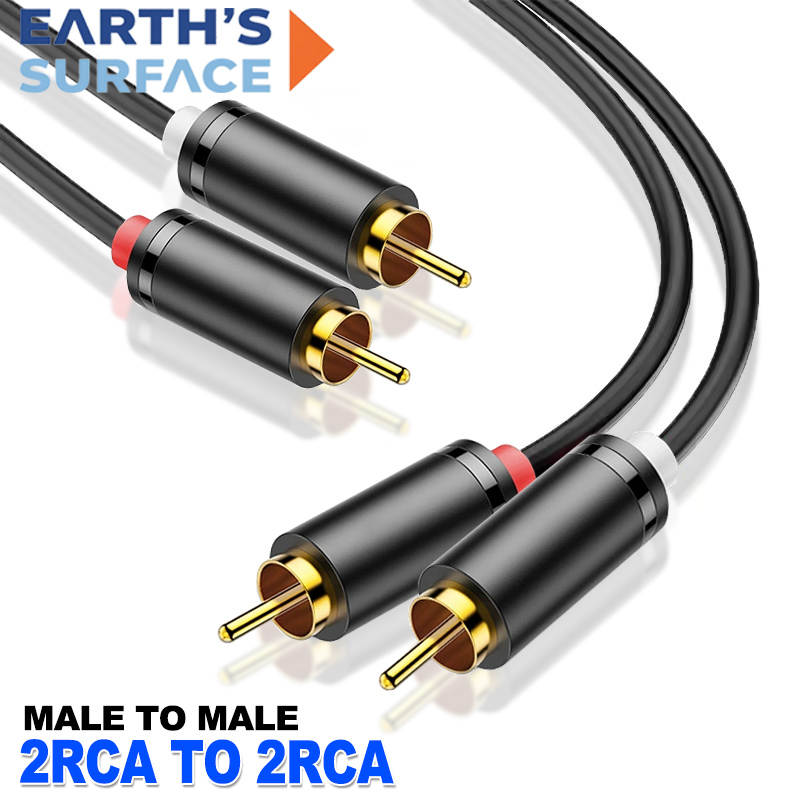 Home Cinema Sound System - Dual RCA Cable HIFI Stereo 2