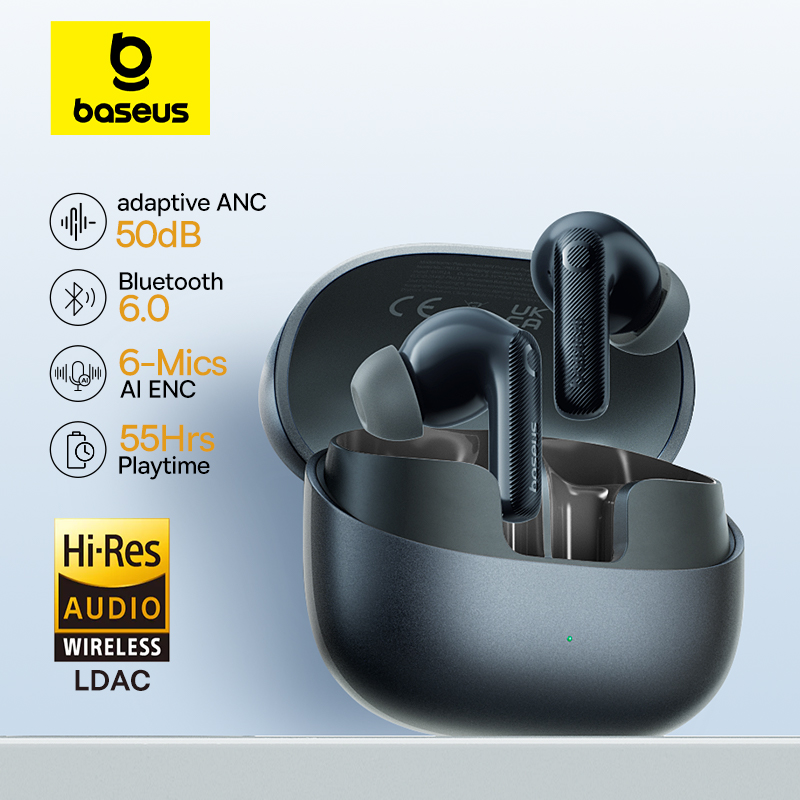 Home Cinema Headphones - Baseus EP10 Pro ANC Earbuds Wireless