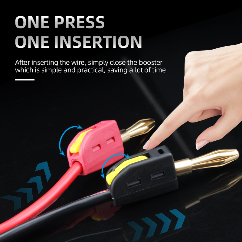 Home Cinema Hifi - HHDZI Quick Connect Banana Plug 4mm