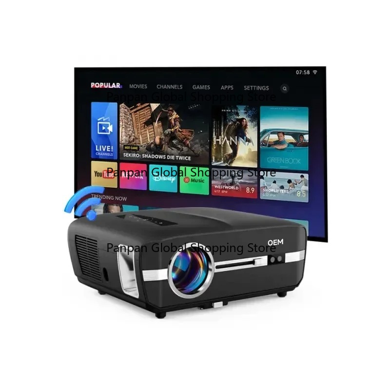 2025 hot sale Mini Portable Vi - Home Cinema Night ulasan dan harga