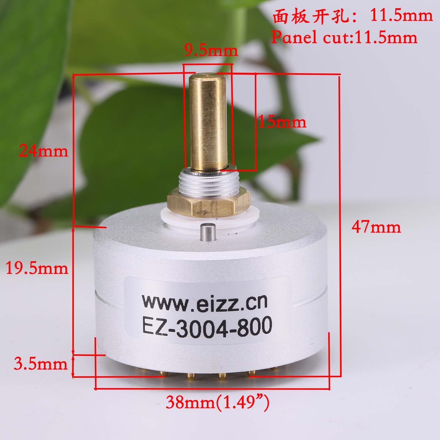 1PC Rotary Switch EIZZ 3 Ways  - Home Cinema Hifi ulasan dan harga