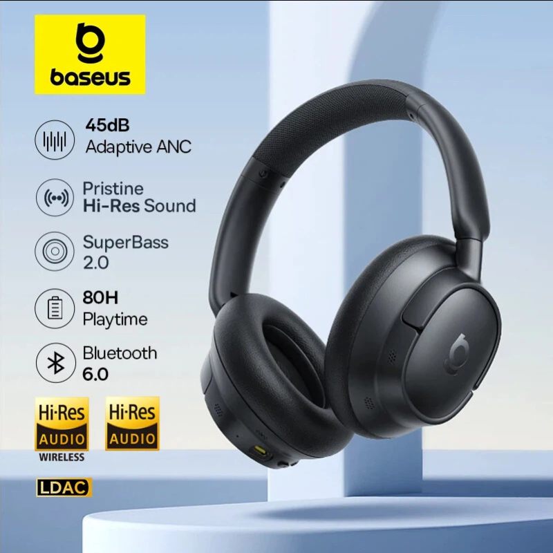 Baseus EH10 NC ANC Wireless He - Home Cinema Headphones ulasan dan harga