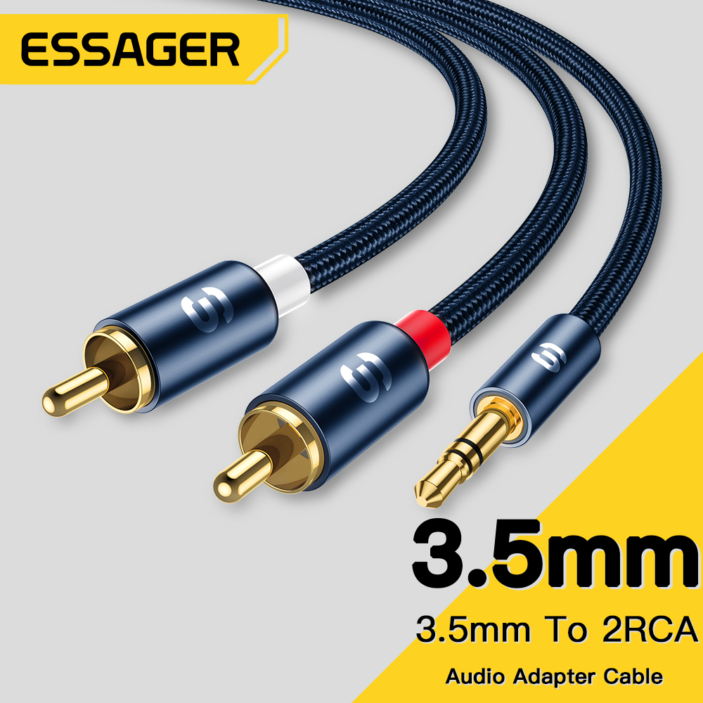 Essager Audio Cables 3.5mm Jac - Home Cinema Choice ulasan dan harga