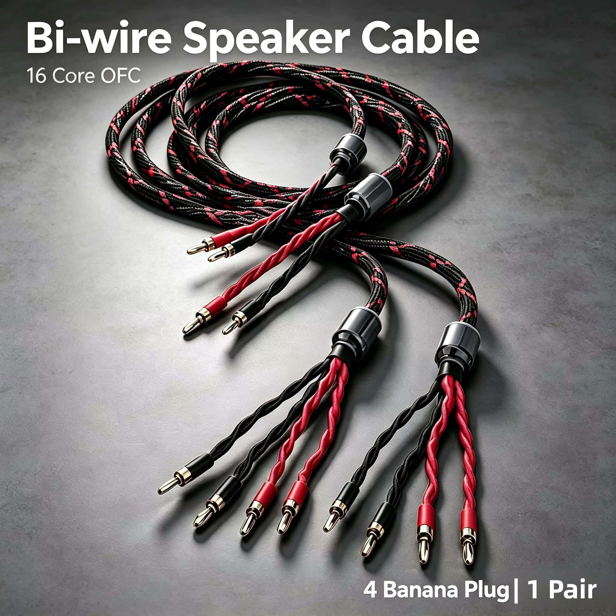 16 Core OFC Bi-Wire Speaker Ca - Home Cinema Installation ulasan dan harga