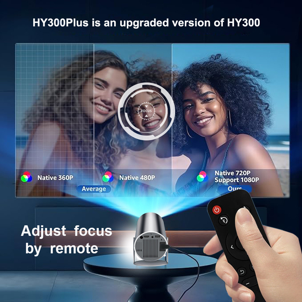 DITONG HY300 Plus HD Projector - Video Home Cinema ulasan dan harga
