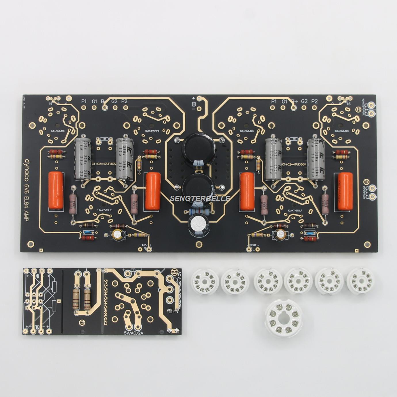 HiFi 6V6+6SL7 Vacuum Tube Ster - Home Cinema Hifi ulasan dan harga