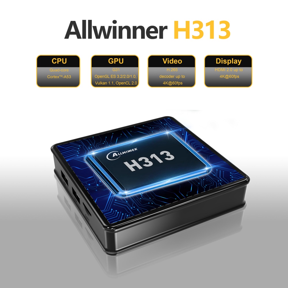 Wudung X5 TV Box AndroidTV All - Video Home Cinema ulasan dan harga
