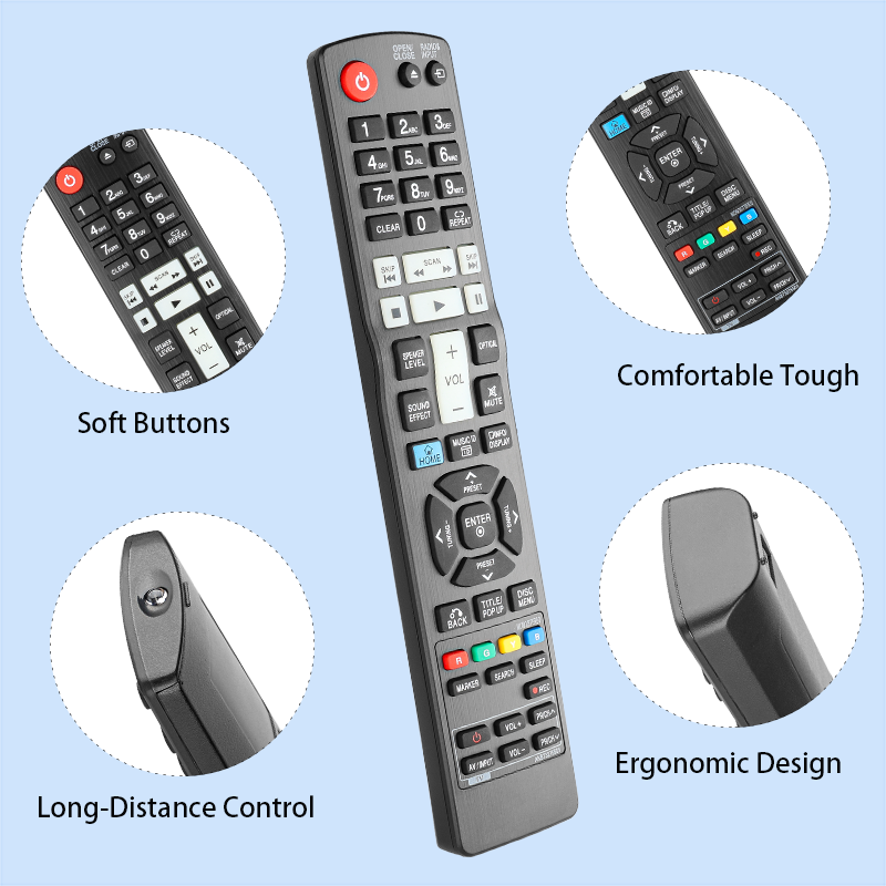 AKB73275501 Remote Control Com - Home Cinema Lg ulasan dan harga