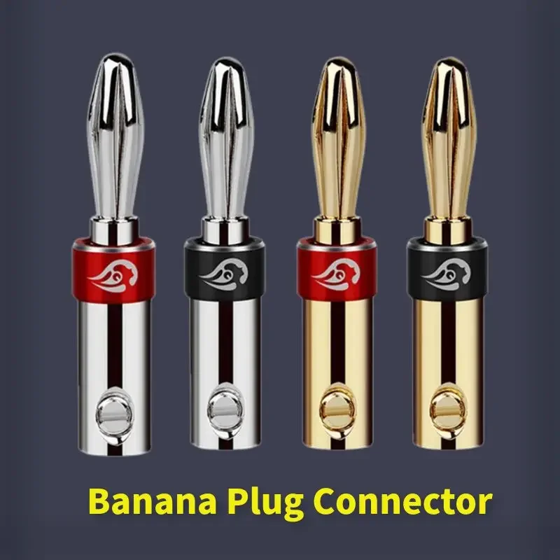 Banana Plug Connectors 4mm Aud - Home Cinema Hifi ulasan dan harga