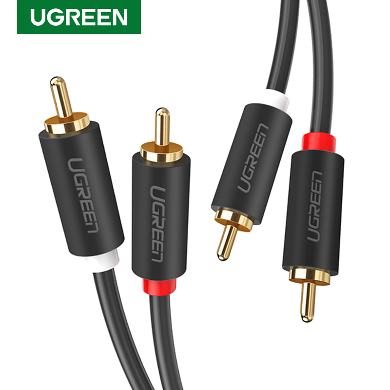 UGREEN 2RCA to 2 RCA Male to M - Home Cinema Installation ulasan dan harga