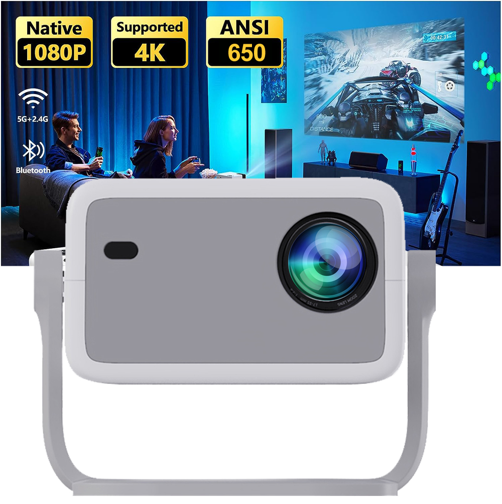 WZATCO WL018 Full HD 1080P Pro - Video Home Cinema ulasan dan harga