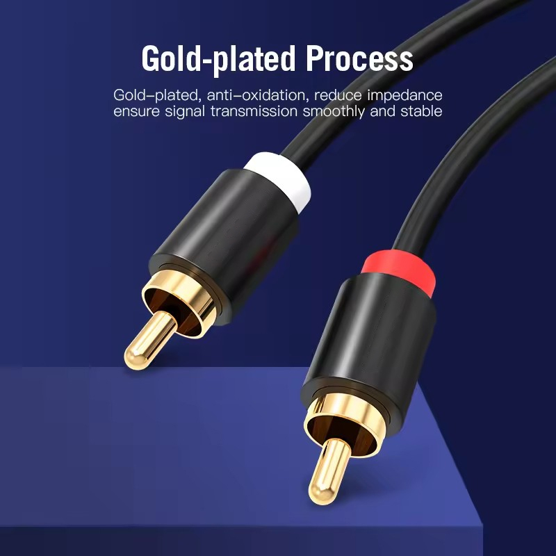 HIFI Stereo RCA Cable 2RCA to  - Home Cinema Sound System ulasan dan harga