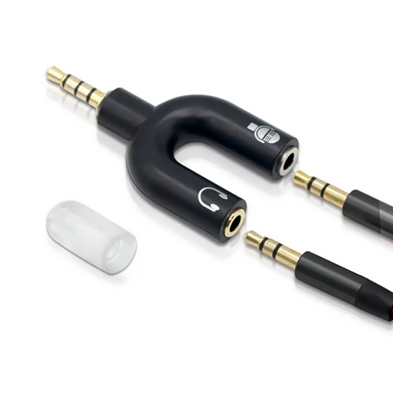 3.5mm headphone splitter micro - Home Cinema Headphones ulasan dan harga