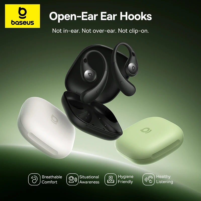 Baseus Eli Sport 2 Open-Ear Wi - Home Cinema Headphones ulasan dan harga