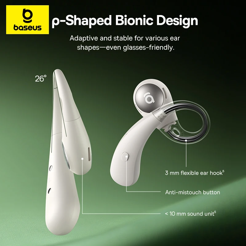 Baseus Eli Sport 2 Open-Ear Wi - Home Cinema Headphones ulasan dan harga