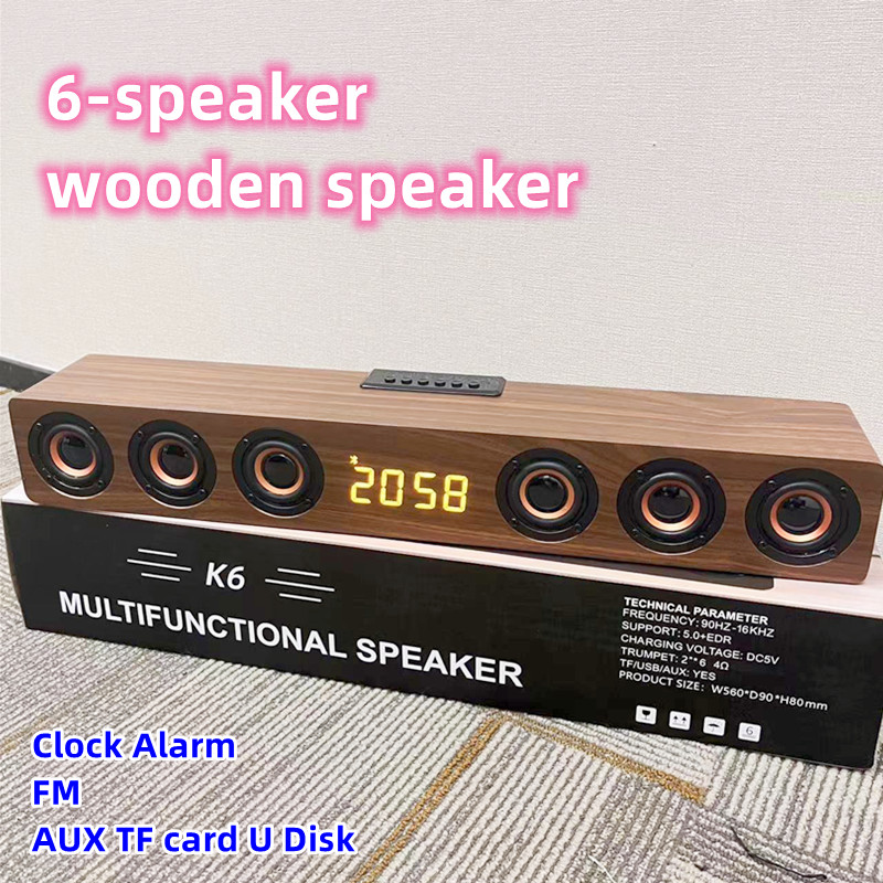 6 Speakers Wooden Bluetooth Sp - Home Cinema Lg ulasan dan harga