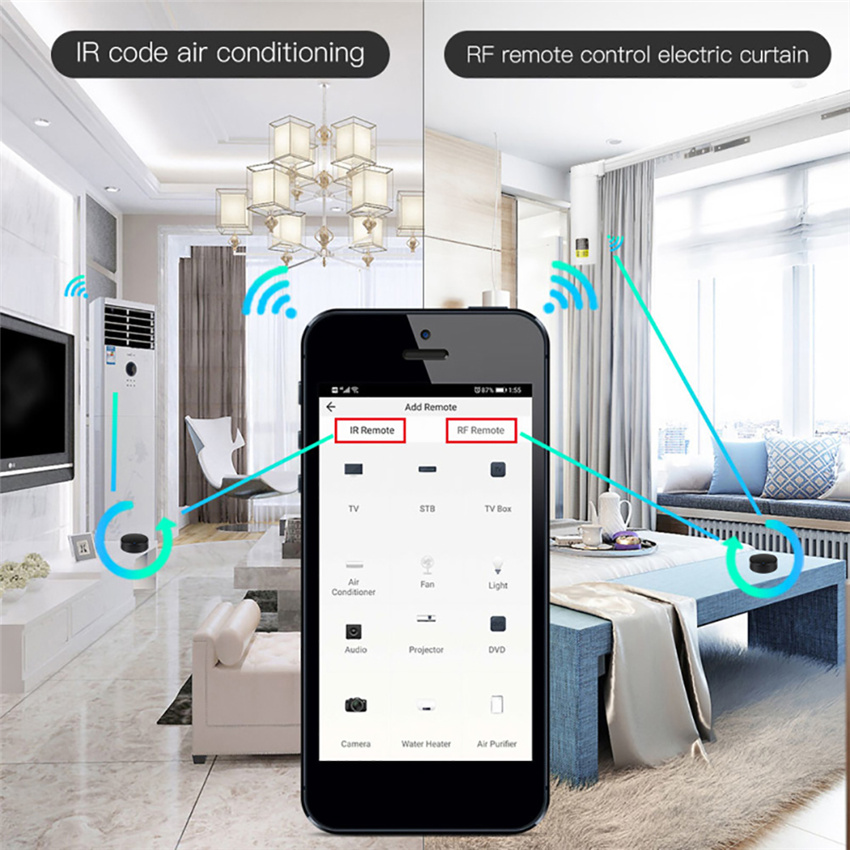 Tuya Smart RF IR Remote Contro - Home Cinema Lg ulasan dan harga